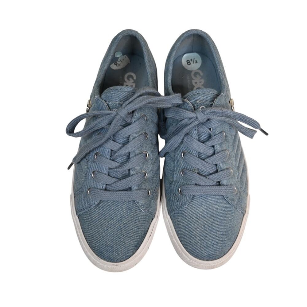 G by Guess Womens 8.5 Baddey Lace Up Sneakers - Picture 3 of 9